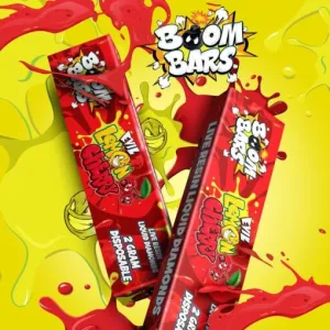 Boom Bars Evil Lemon Cherry – A Bold Burst of Tart Citrus & Cherry Delight – Official Boom Bar