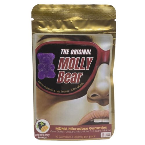 Molly Bear MDMA Gummies – Blackberry Mango